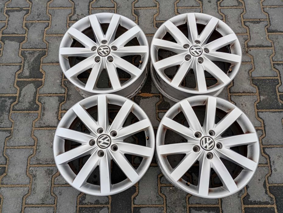 VW oryg. 5x112  7Jx 17cali  ET54  Super Wzór i Stan  5K0 601 025F