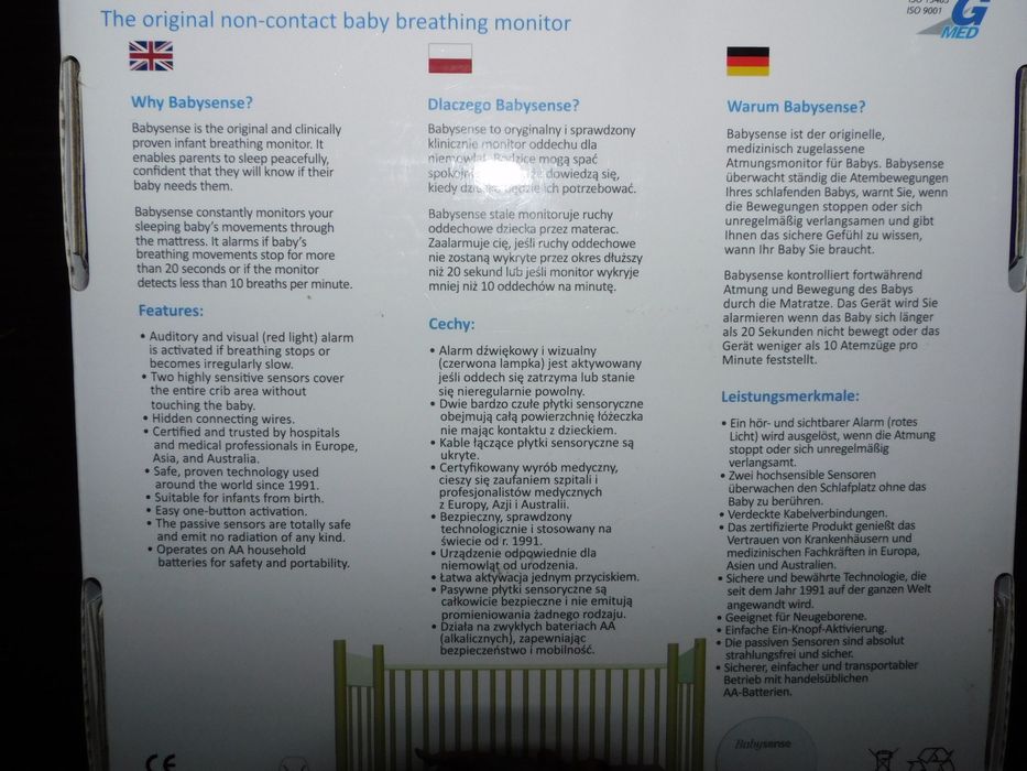 Monitor oddechu BabySense 7