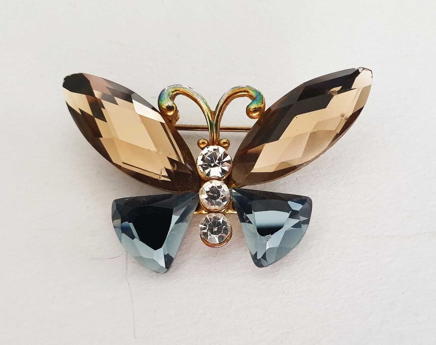 Motylek broszka kupiona w Dubaju