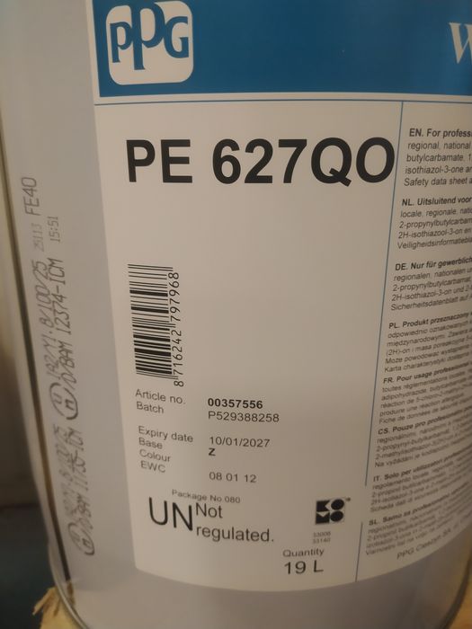 Sigma farba czarna do drewna  Ral 9005  Nowa