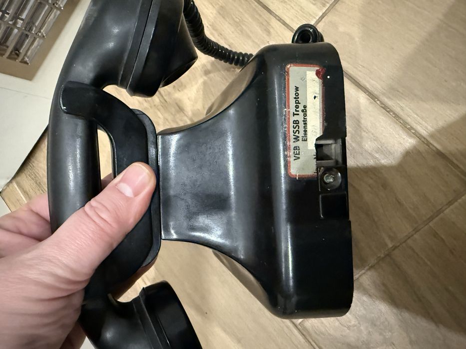 Stary telefon przedwojenny Siemens W48 (Wechselapparat 48)