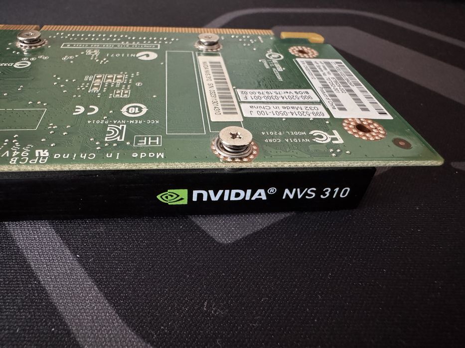 Placa Gráfica NVIDIA NVS 310 512Mb DDR3 2xDP