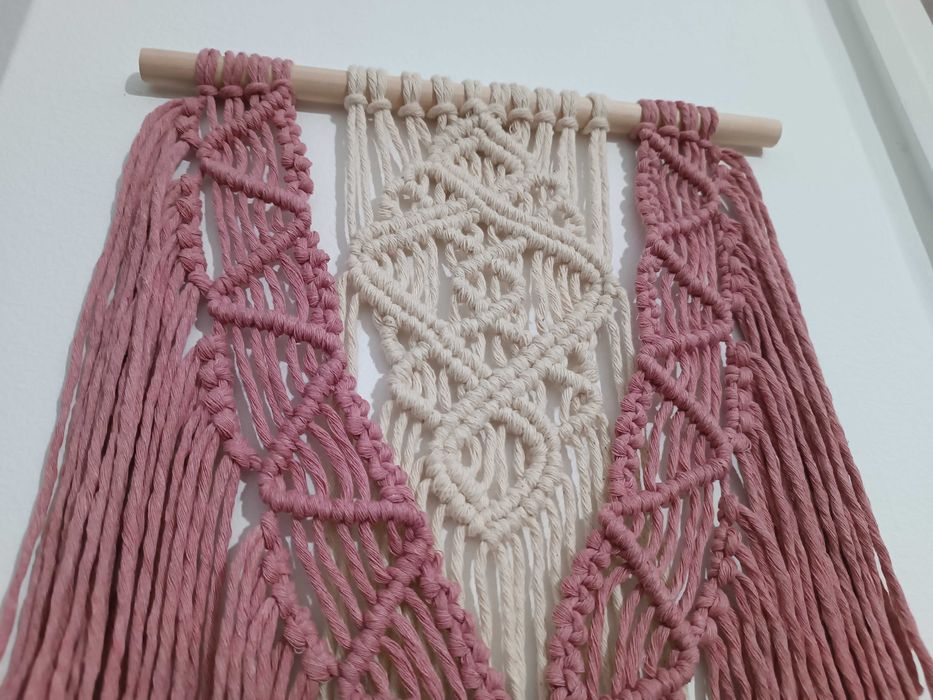 Lindo painel Macramé decoração