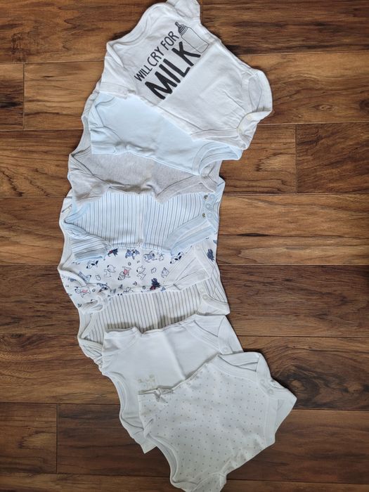 Zestaw paka ubrań dla noworodka niemowlaka newborn 0-3m