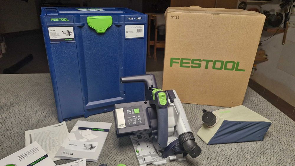 Zagłębiarka Festool TSC 55 Keb Basic Nowa , gwarancja 3 lata.
