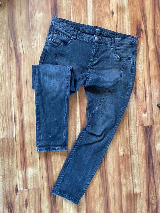 Szare jeans tchibo xxxl 48 46 +size dzins pezeszycia