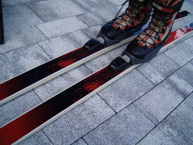 narty biegowe BC + buty salomom