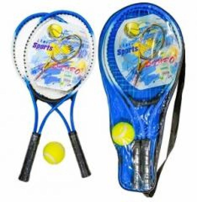 Rakietki, piłka i torba do tenisa