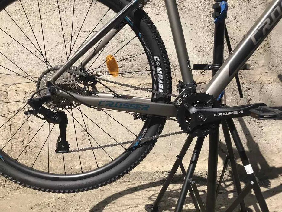 найнер горный гидравлика Shimano Crosser solo 27,5 29 Shimano вилка воздух