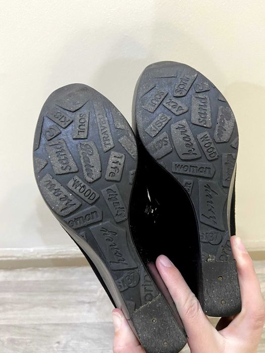 Сапоги жіночі натуральна замша на овчині чорні р. 37  (24,5 см)