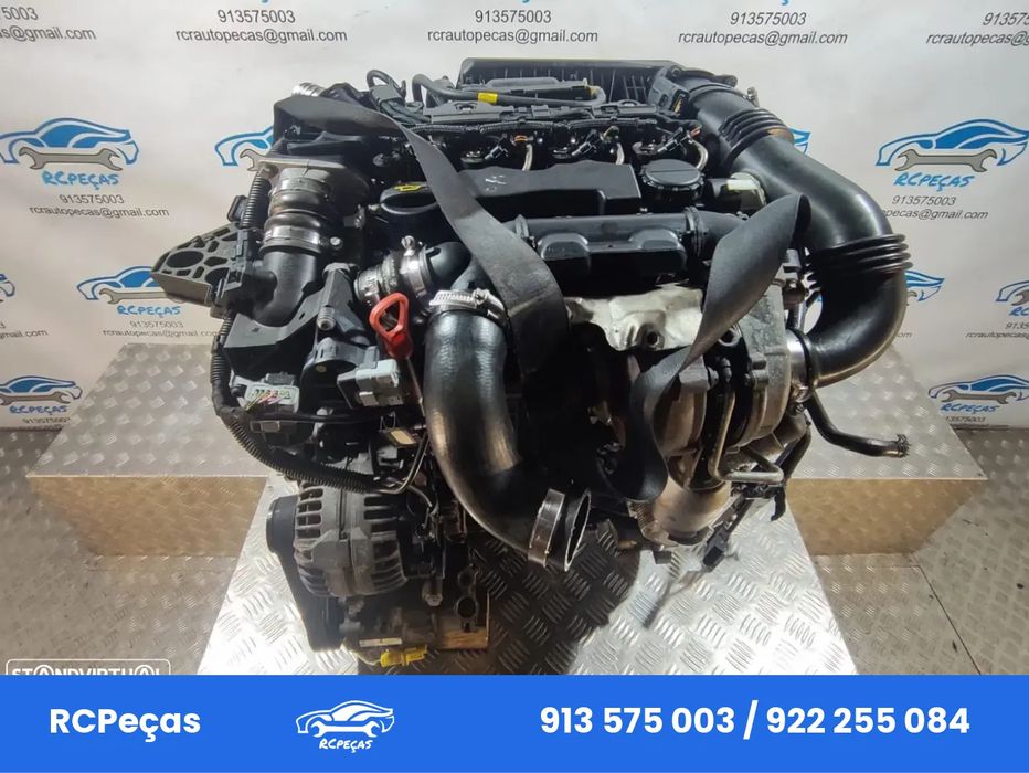 Motor Completo 9HZ PSA Peugeot Citroen 1.6 HDI 16V 109CV