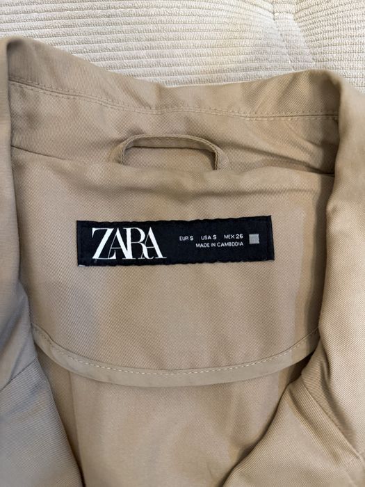 Тренч вкорочений zara