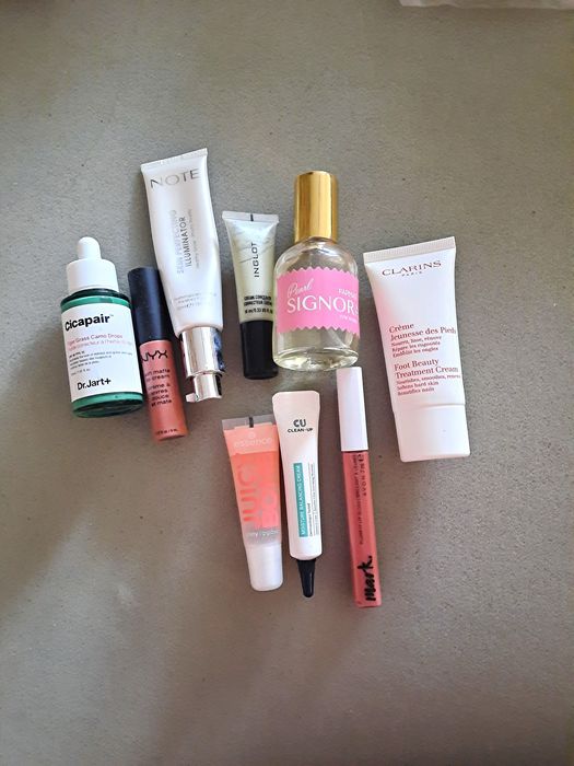 Лот косметики fenty clarins nyx крем парфуми
