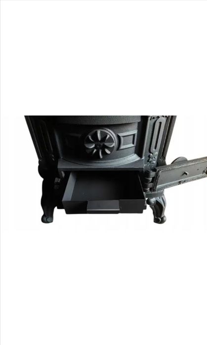 Чугунная печь камин Koza 9 кВт дрова  обогрев до 100 кв м