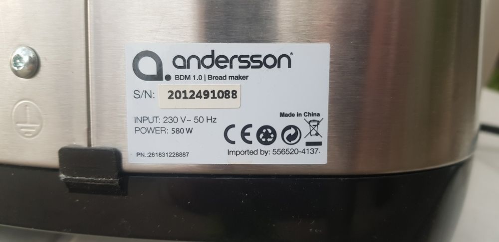 Urządzenie do produkcji domowej chleba