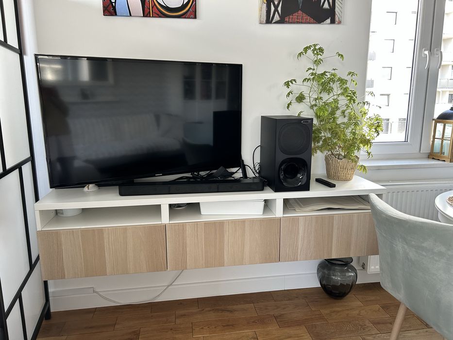 Szafka rtv komoda ikea besta