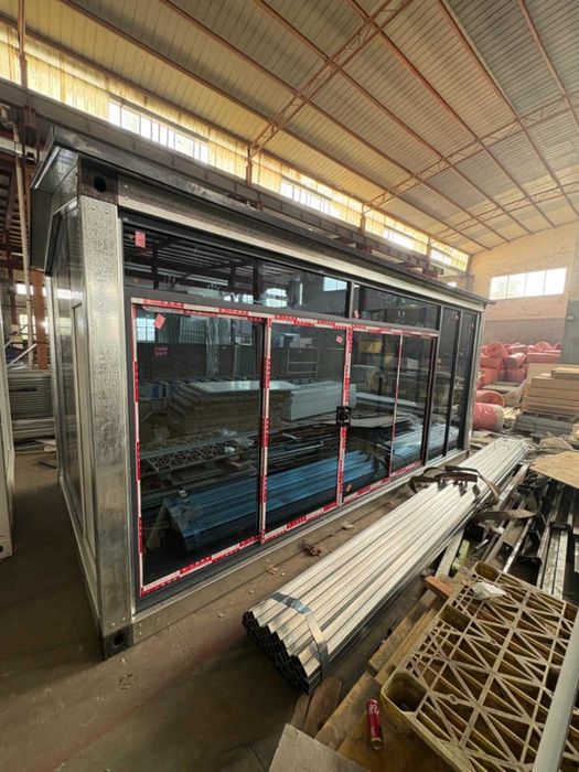 ogródek piwny rama kontenera domek mobilny 3x6 kontener pawilon