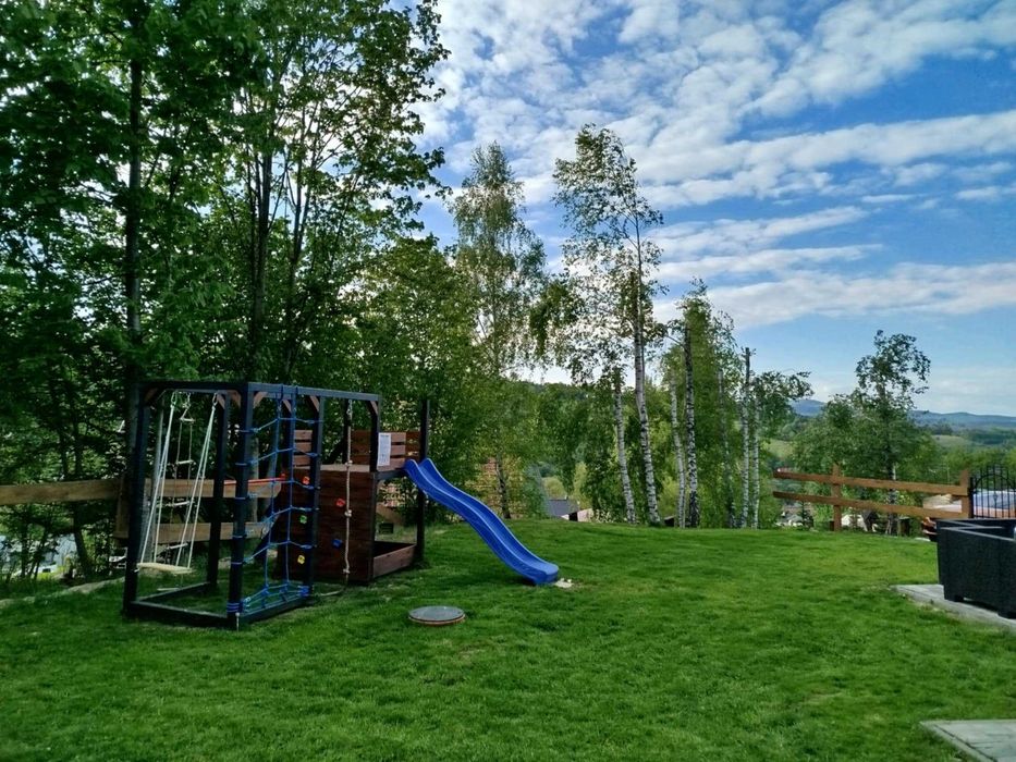 Brzozowe Zacisze Domek do wynajęcia balia, klimatyzacja, wakacje ferie