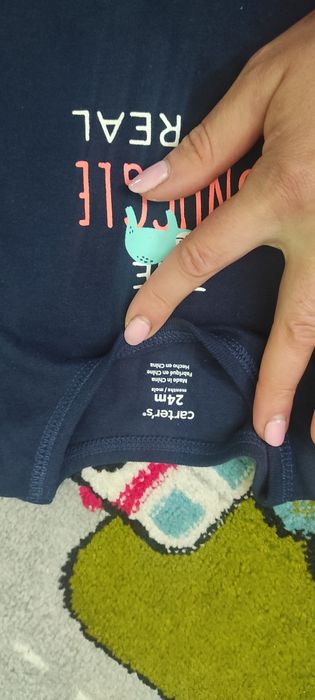 Продам новый бодик carter's 24м