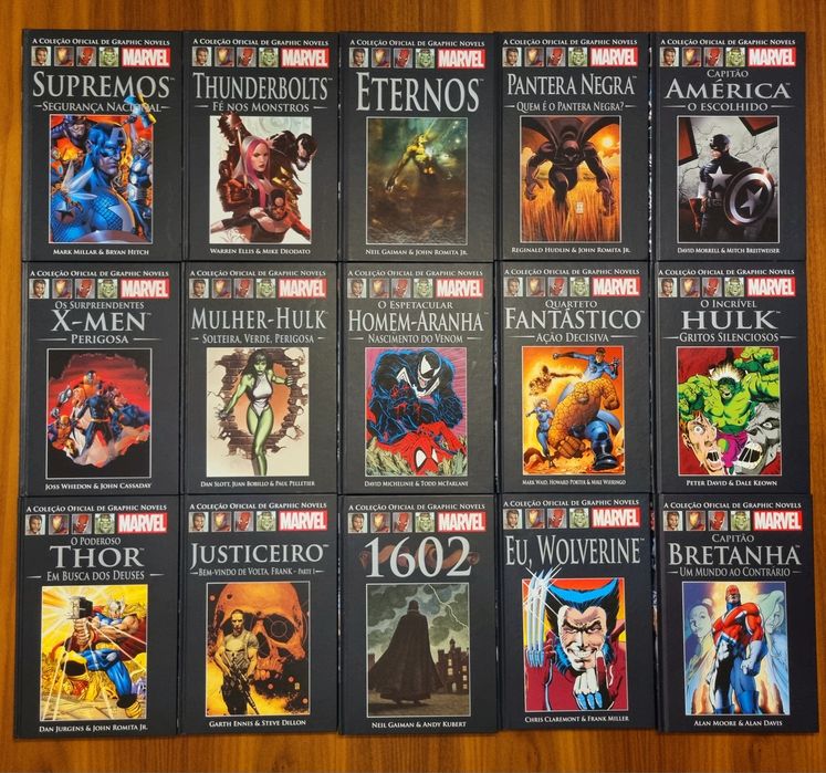 BD Marvel Coleção Oficial Graphic Novels