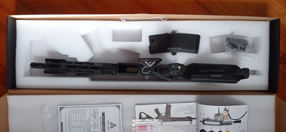 M4 ArcturuSa  airsoft Nova gatilho elétrico