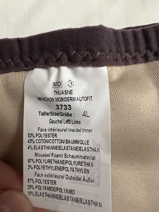 Рукав при лімфедемі Thuasne, Франція, ліва рука, 4 L