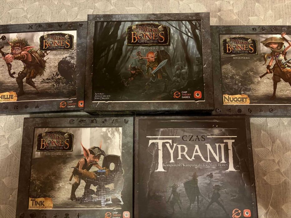 Too many bones z dodatkami