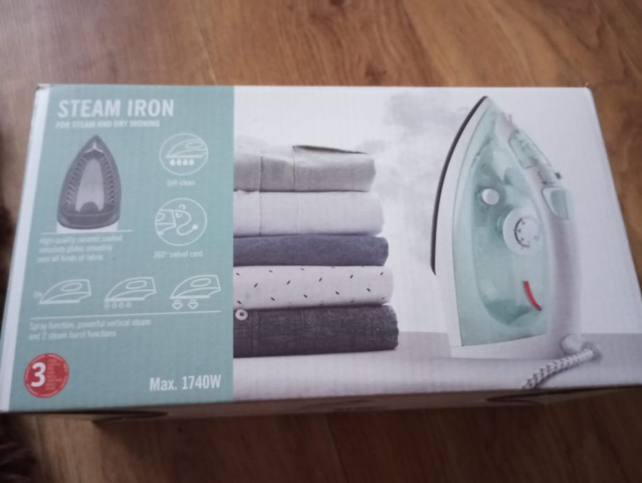 Nowe żelazko parowe Silver crest steam iron