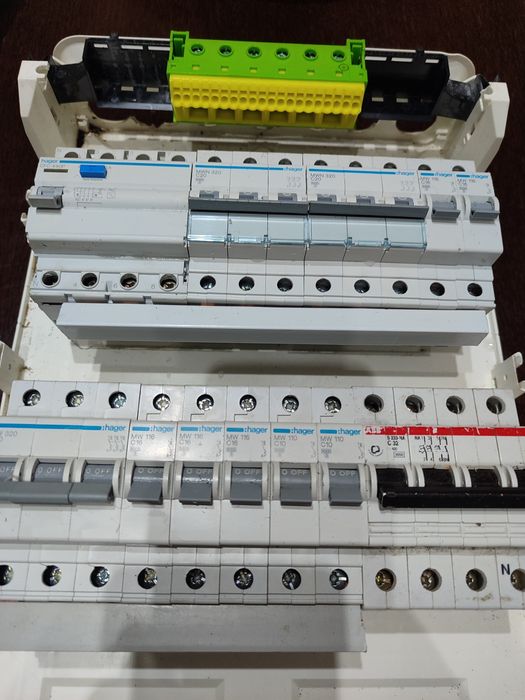 Quadro elétrico completo