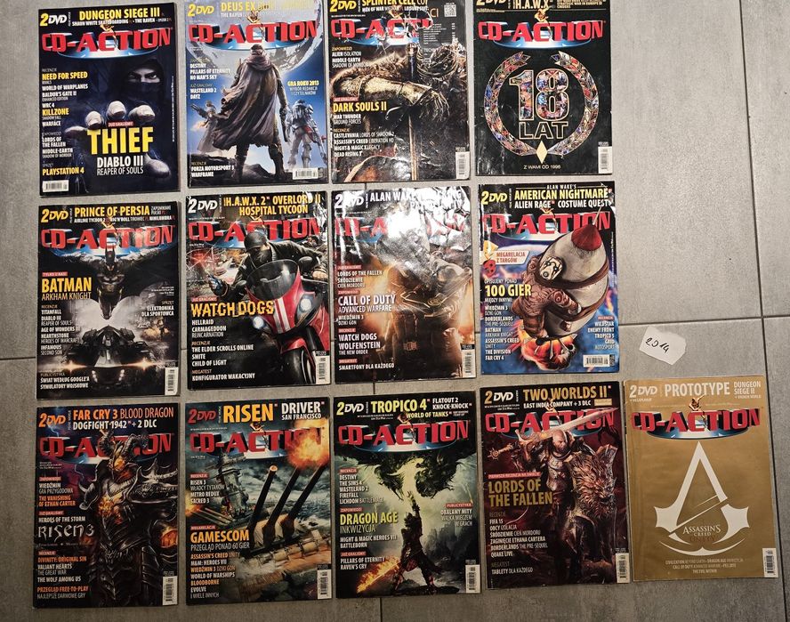 Czasopisma Cd action archiwalne 2014