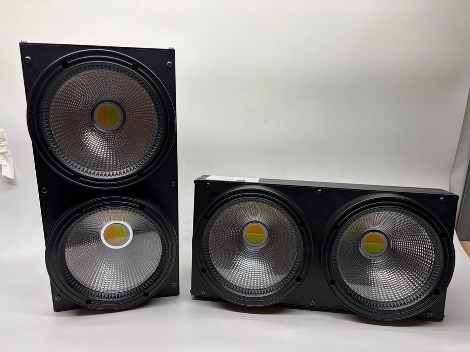 200W COB LED Stage Par Lights 2 w 1, chłodne i ciepłe UKING zq01496