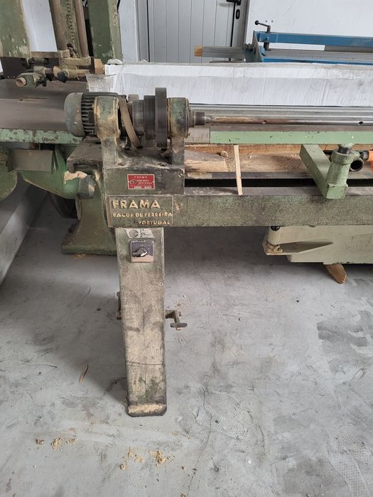 Torno FRAMA com acessórios