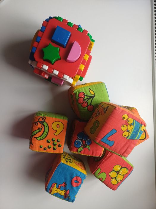 М'які паролонові кубики