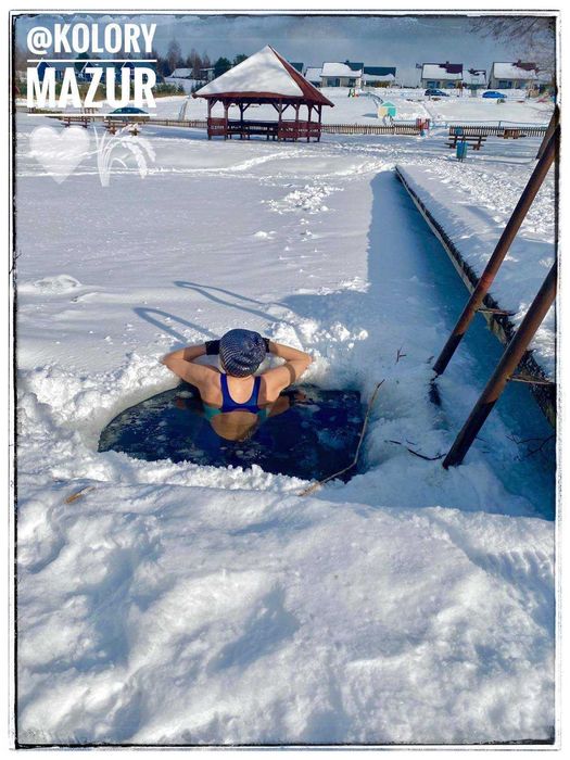 Domek nad jeziorem Mazury  :)