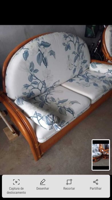 Sofás  novos de bambu