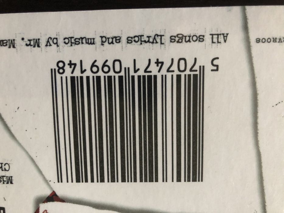 Vinil novo selado colorido vermelho Mr. Maurix punk rock metal numetal