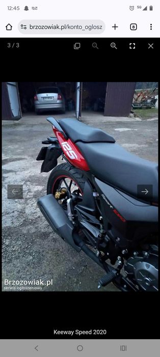 Sprzedam motocykl Keeway Rks