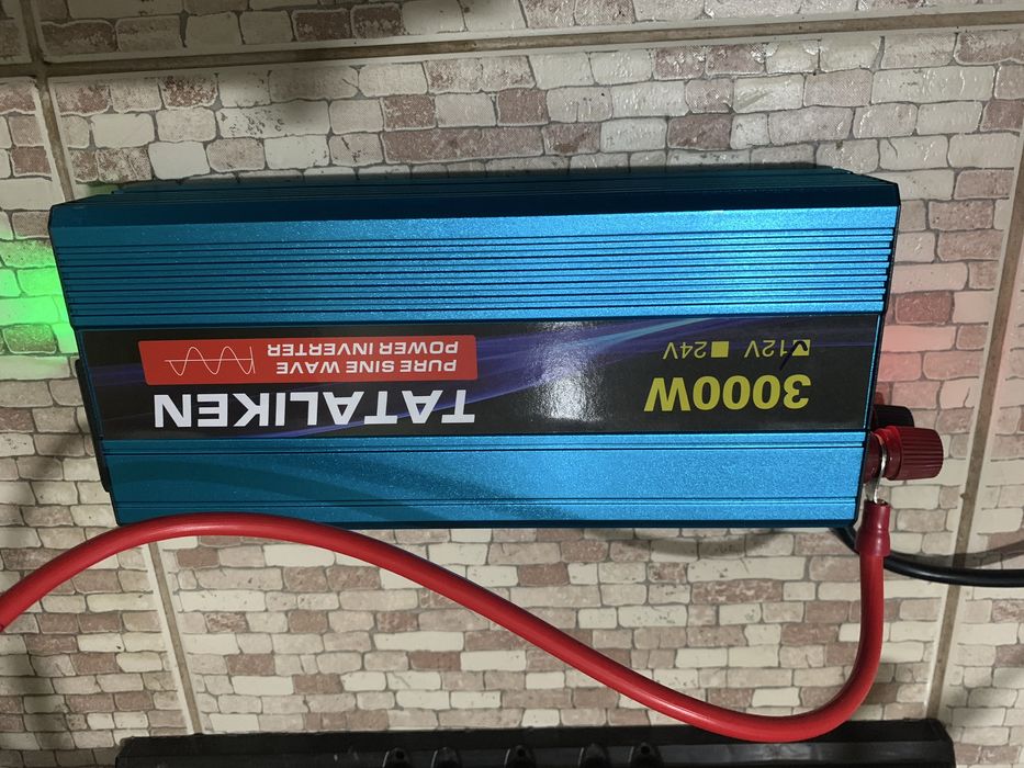 Інвертор напруги 220w, 3000w синусоіда чиста