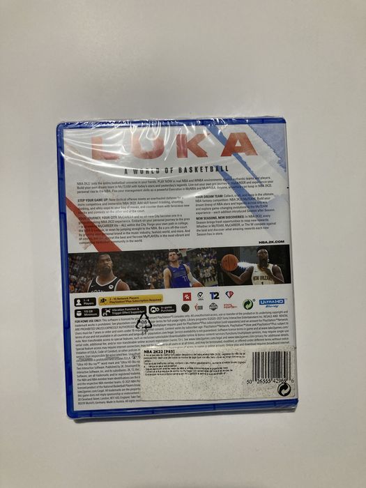 Jogo PlayStation PS5 NBA 2K22 novo e selado