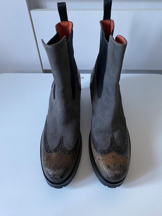 Продам Шкіряні Челсі Італійського бренду Santoni розмір 40