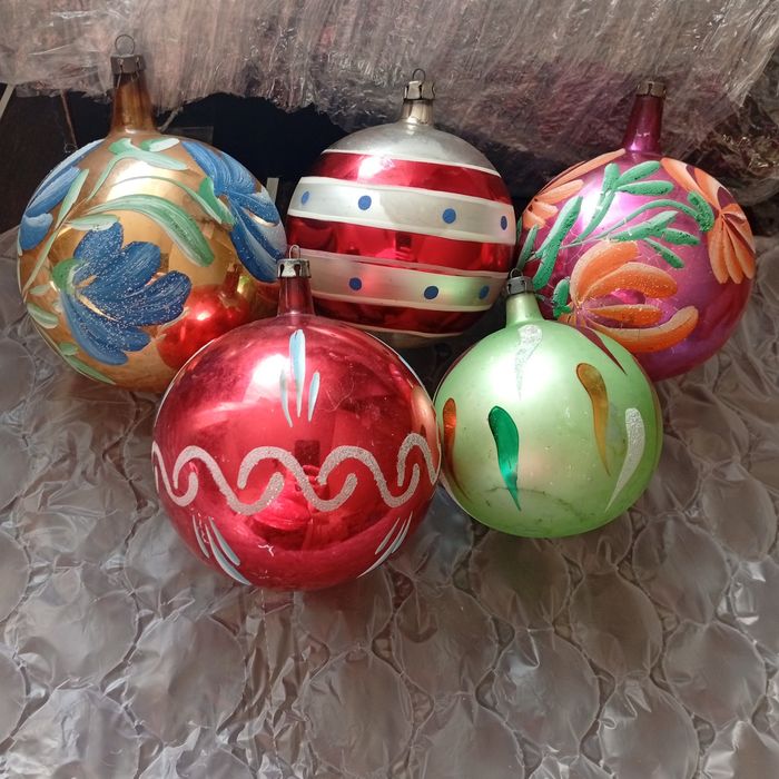 Bombki choinkowe szklane