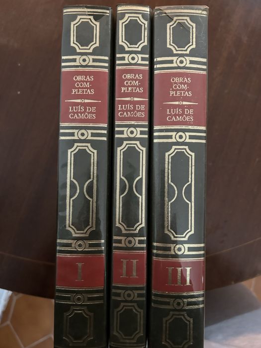 Obras Completas - Luís de Camões (3 volumes)