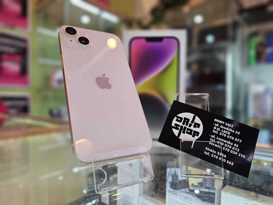 Iphone 14 Plus 256Gb Starlight Bat:87% IGŁA/Gwarancja/SklepGSM/Lwsk