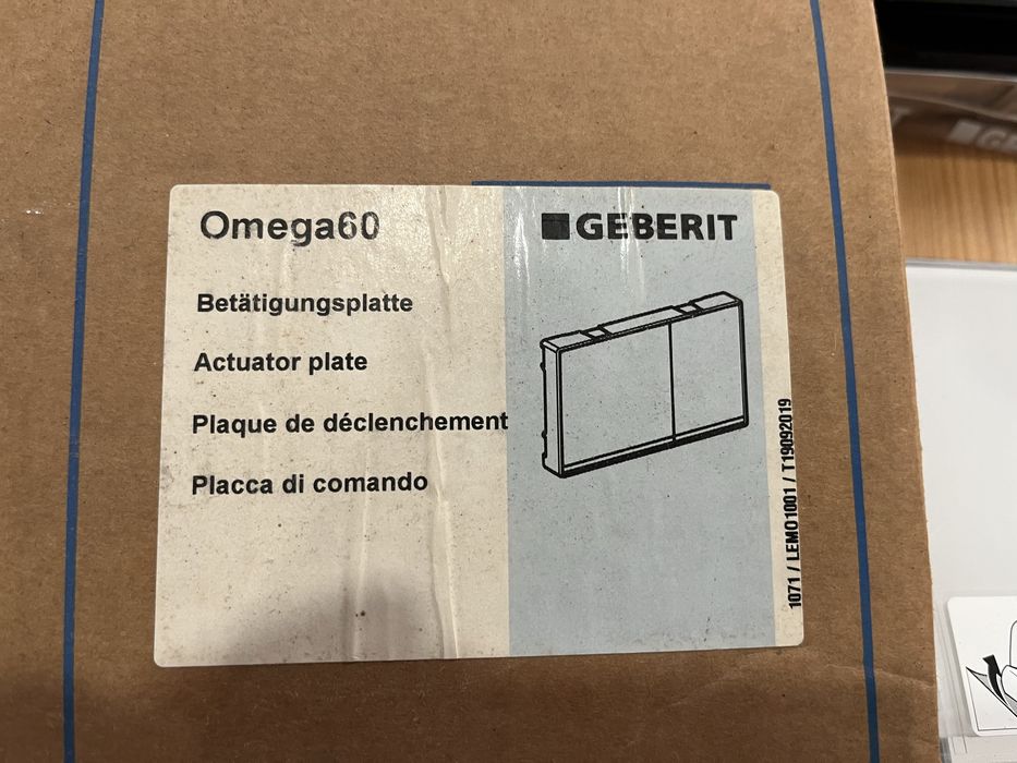 Teclas de descarga Geberit