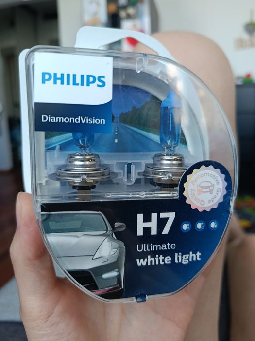 Dwie żarówki H7 white light