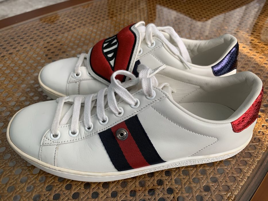 Sneakers Blind Fir Love Patch Web White Leather