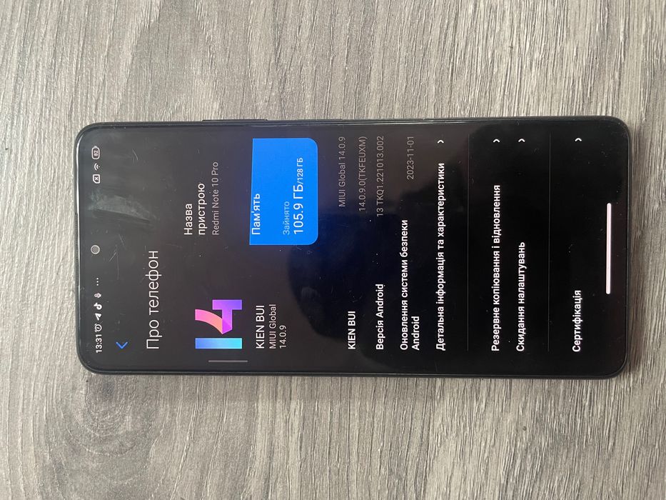 Продам Redmi Note 10 Pro