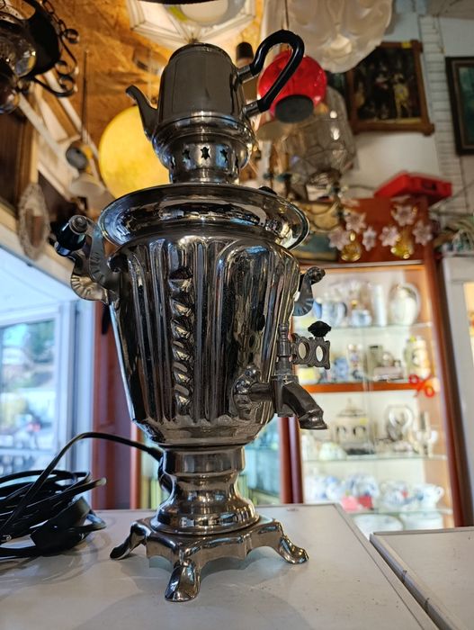 Kolekcjonerski samowar na herbatę