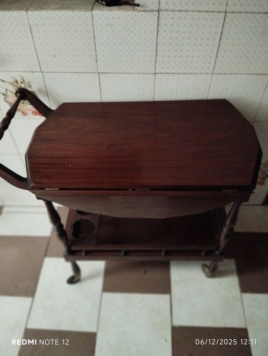 Carrinho de chá madeira