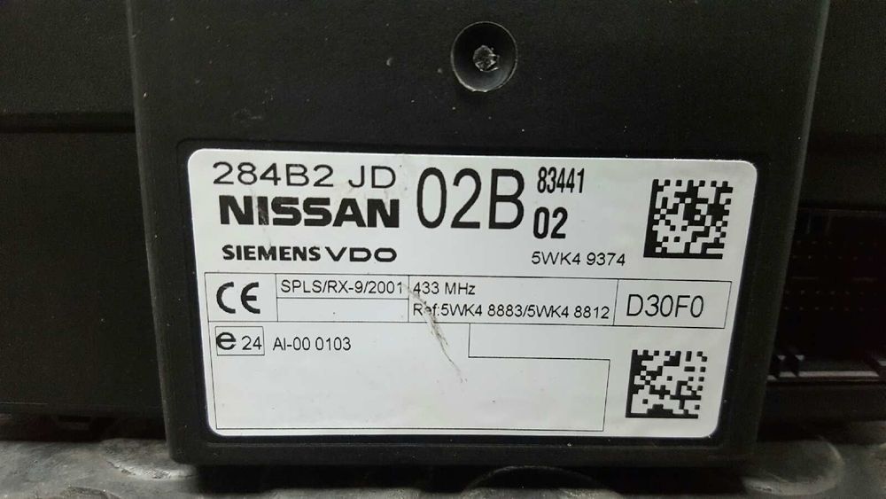 MÓDULO ELETRÓNICO NISSAN QASHQAI (J10) ACENTA